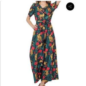 America and Beyond Jaguar Jumpsuit